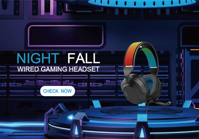 【新発売】NIGHTFALL｜ゲーミングヘッドセット　1/18（木）より発売開始！
