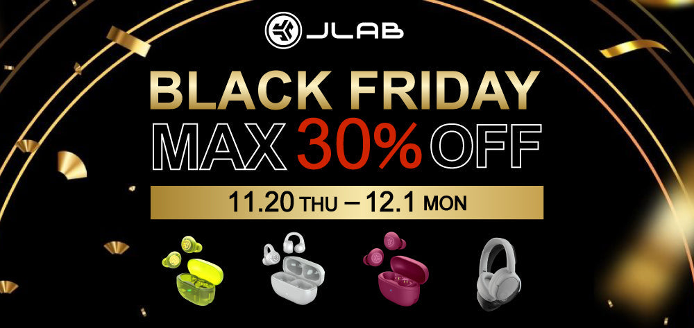 【MAX30%OFF】JLab｜BLACK FRIDAY SALE開催！