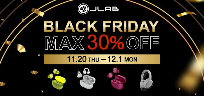 【MAX30%OFF】JLab｜BLACK FRIDAY SALE開催！