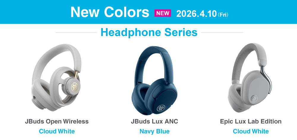 人気ワイヤレスヘッドホン3製品に新カラーが登場！