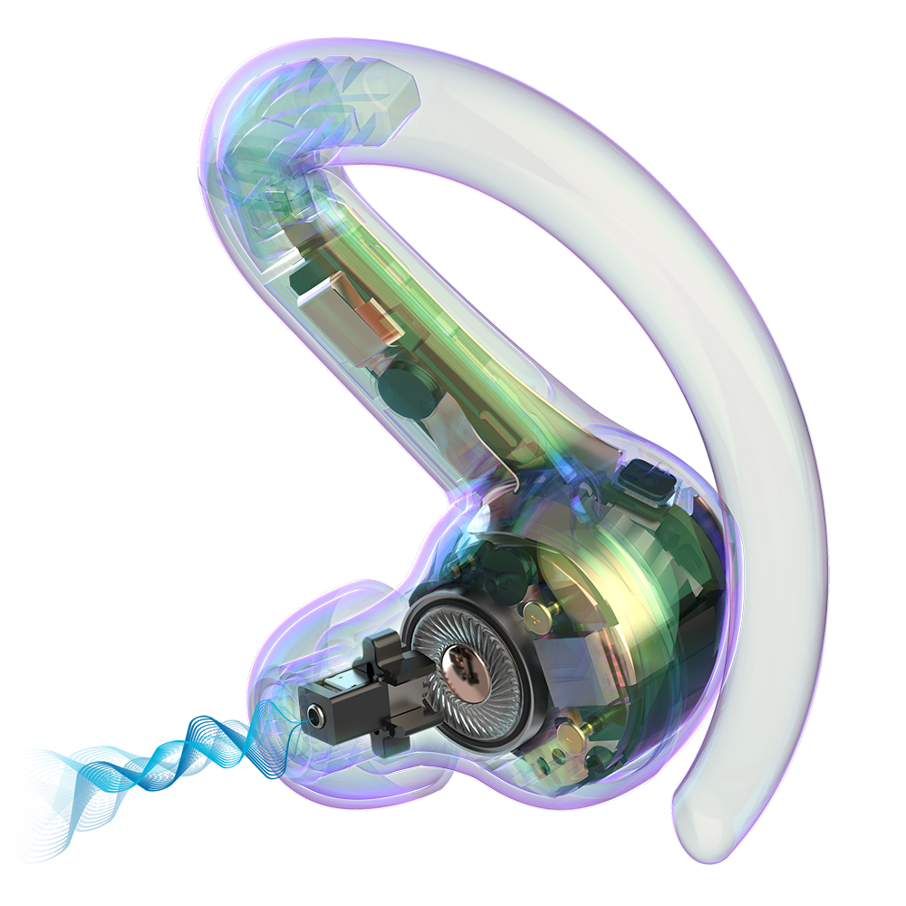 EPIC SPORT ANC 3 DUAL-DRIVER SPORT TRUE WIRELESS EARBUDS